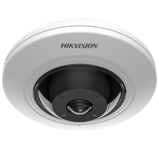 Hikvision DS-2CD2955G0-ISU 5MP Fisheye IP Kamera - 1.05mm Lens, 8 Metre Gece Görüşü, Dahili Mikrofon, POE, Sesli Kayıt