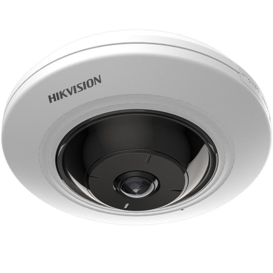 Hikvision DS-2CD2955G0-ISU 5MP Fisheye IP Kamera - 1.05mm Lens, 8 Metre Gece Görüşü, Dahili Mikrofon, POE, Sesli Kayıt