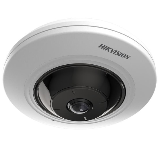 Hikvision DS-2CD2955G0-ISU 5MP Fisheye IP Kamera - 1.05mm Lens, 8 Metre Gece Görüşü, Dahili Mikrofon, POE, Sesli Kayıt