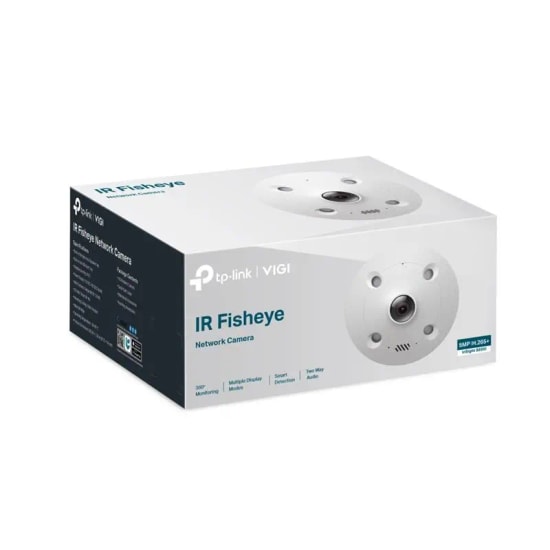 Tp-Link Vigi Insight S655I 5mp 1.44mm Lens 360 Derece 10 Metre IR Çift Yönlü Konuşma IK10 Fisheye Network Kamera