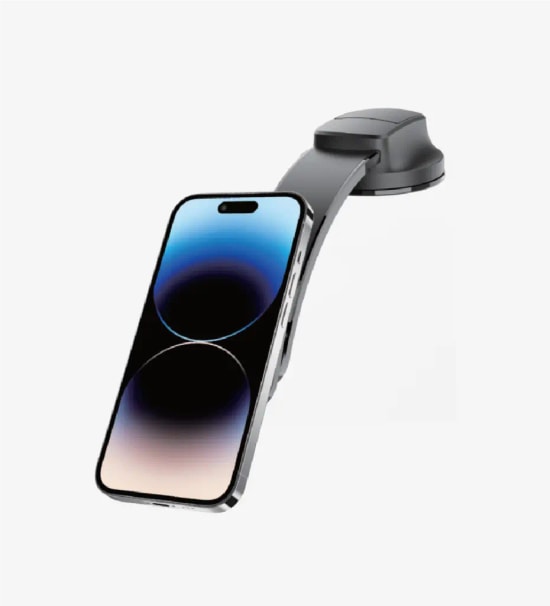 Linktech H870 Premium Cam İçin Uzayabilen Araç İçi Telefon Tutacağı Araç Aksesuar