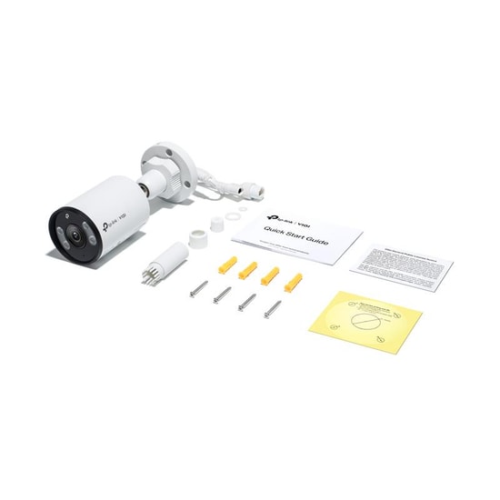 TP-Link Vigi InSight S345 (4mm) 4MP Bullet Kamera - Full Color, 30m Gece Görüşü, İnsan/Araç Algılama, Mikrofon, IP67