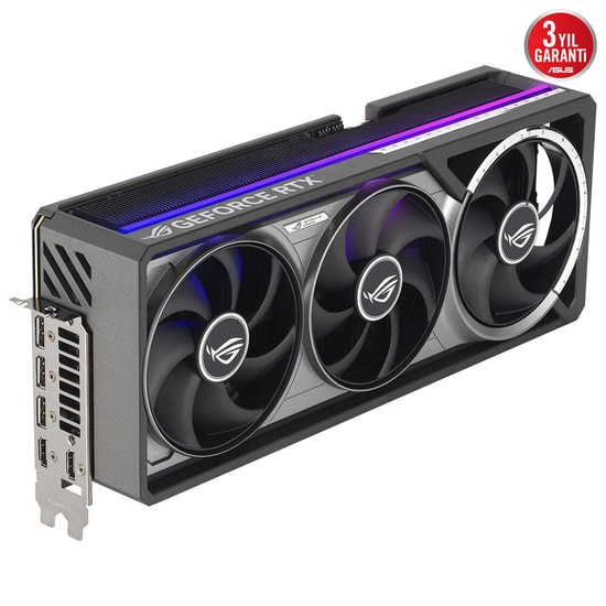 Asus ROG Astral RTX 5080 Gaming OC 16GB GDDR7 Ekran Kartı (90YV0LV0-M0NA00) - 256bit, 2790MHz, DLSS 4, 2xHDMI 3xDP